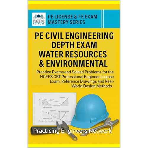 PE Civil Engineering Depth Exam Water Resources & Environment Audiolibro Por Practicing Engineers Network arte de portada