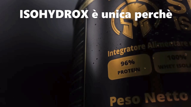 Spartan IsoHydrox 3.0 – Proteine Isolate 96%, Zero Carboidrati, Zero Grassi, Senza Lattosio E Glutine