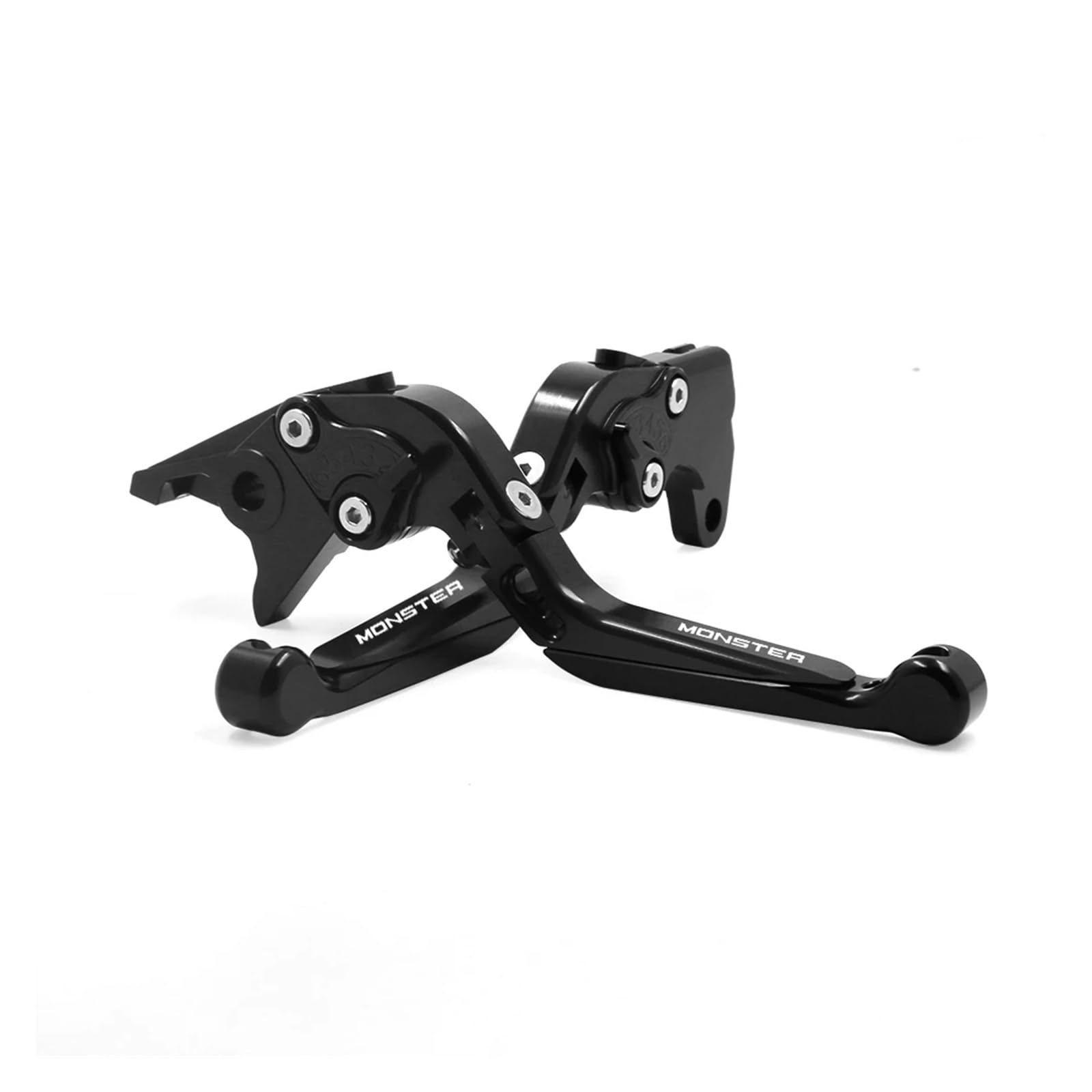 Leva freno frizione moto Per Ducati Monster ST2 M 400 600 620 695 750 919 796 696 Accessori Moto Pieghevoli Allungabili Leve Freno Frizione(Style J)