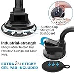 Car-Phone-Holder-Mount-with-6-Strong-Magnets-Windshield-Phone-Magnetic-Holder-Suction-Cup-Phone-Holder-for-Car-Dashboard-Magnet-Holder-Fit-Most-SmartphonesMini-Tablets-Large-and-Heavy-Devices