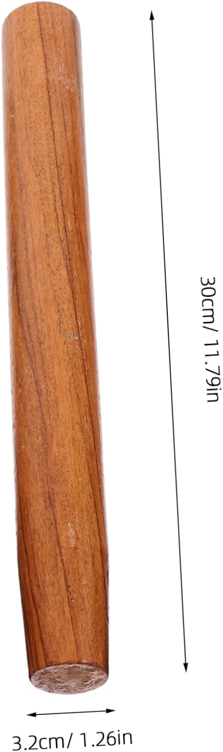 Happyyami 5Pcs Wooden Replacement Handles for Sickles and Shovels Ergonomic Hardwood Grip for Garden and Farm Tool Repair and Upgrade