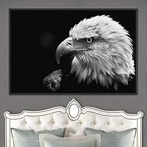 signwin Framed Canvas Wall Art Eagle Canvas Prints...