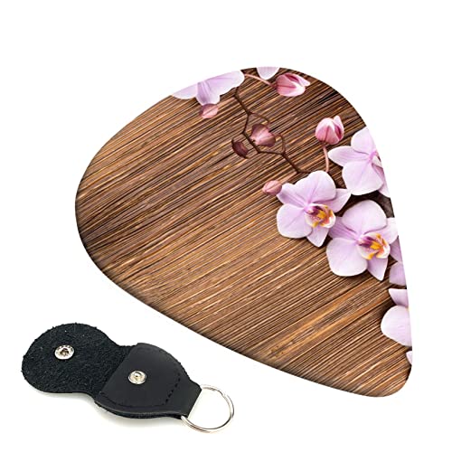 Flower Pink Lot de 6 médiators pour guitare acoustique, guitare électrique, basse, ukulélé – fin, moyen et épais - Les Beatles, Paul McCartney, John Lennon, RIngo Starr, George Harrison Flower Pink Lot de 6 médiators pour guitare acoustique, guitare électrique, basse, ukulélé – fin, moyen et épais