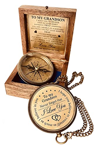 Set de regalo para nieto con brújula y telescopio miniatura 6