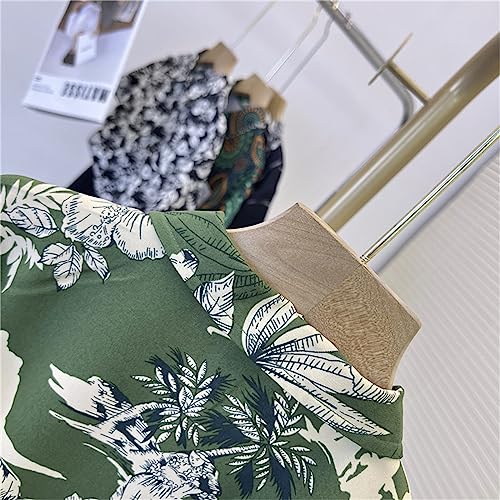 Kids Hawaiian Shirt Girls Boys Trapical Print Button Down Shirts Toddler Beach Holiday Preppy Clothes for Girls4