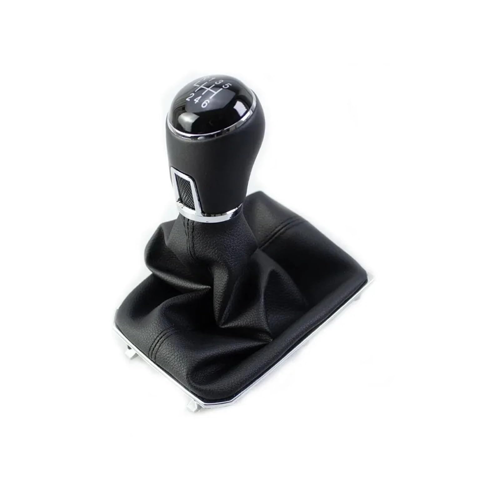 Qmtvfsrh Black 6-Speed Car Gear Shift Knob 5/6 Speed Gear Shift Knob Head For Lingdu Manual Transmission Handball Gear Accessories(Black 6-Speed)