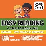 Comprehension Made Easy - A Fun and Engaging Workbook for Kids to Practice Understanding Simple Sentences, Answer Questions, Beautiful Illustrations. Build Early Reading Skills.