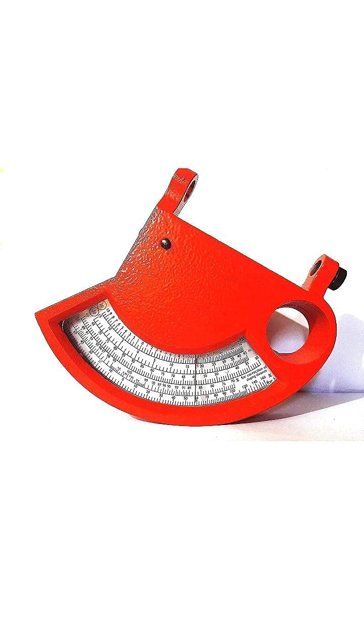 MEJ MJ Enterprises Haga Altimeter/Ravi Multimeter for Height Measurement, Red