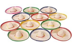 12 Tiny Sombrero Hats for an Epic Fiesta: Adorn Your Bottles in Mexican Charm!