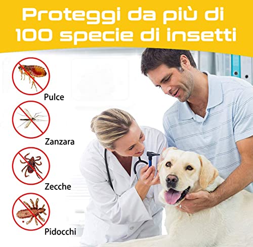 Collare Antipulci Cane Impermeabile, Collari