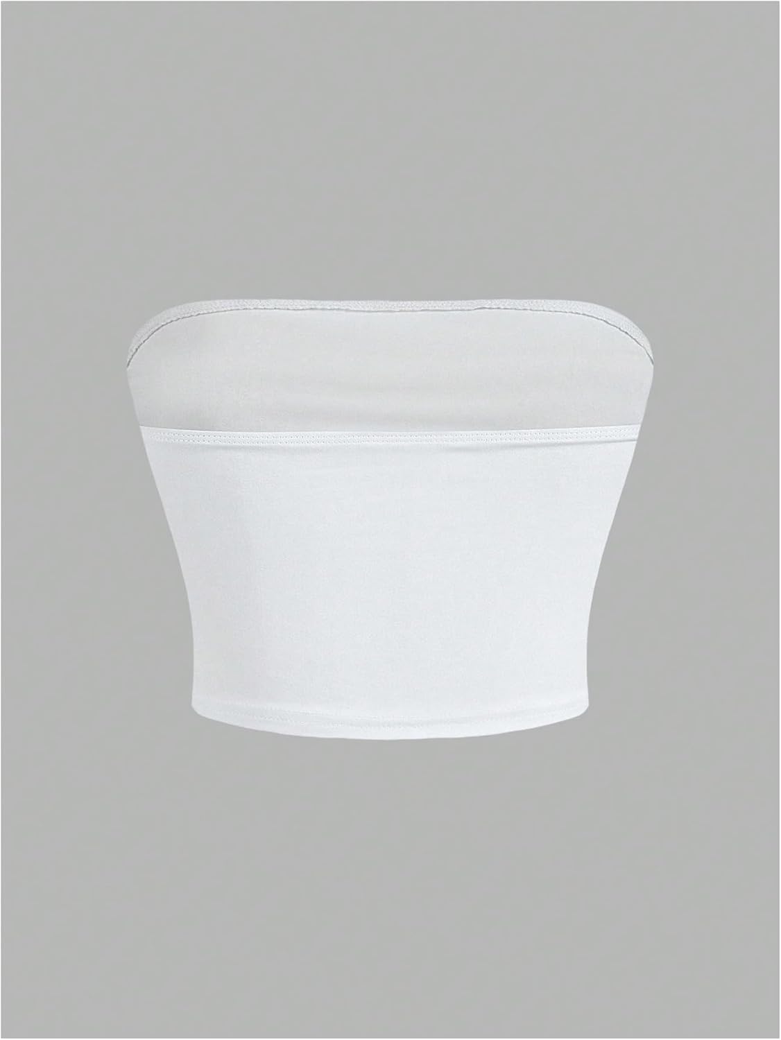 MakeMeChic Women's 3 Pcs Y2k Leopard Print Tube Tops Strapless Cheetah Print Crop Top - Image 2