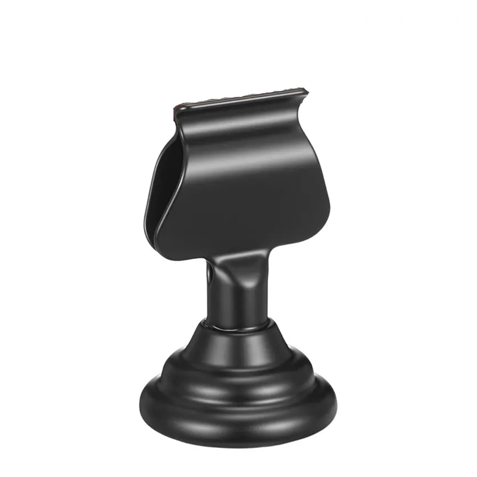 Lujauey Memo Clip Holder 10Pcs Picture Memo Notes Menu 1.7 Inch Black Mini Place Card Holders Table Sign Stands for Wedding Party Office Memo