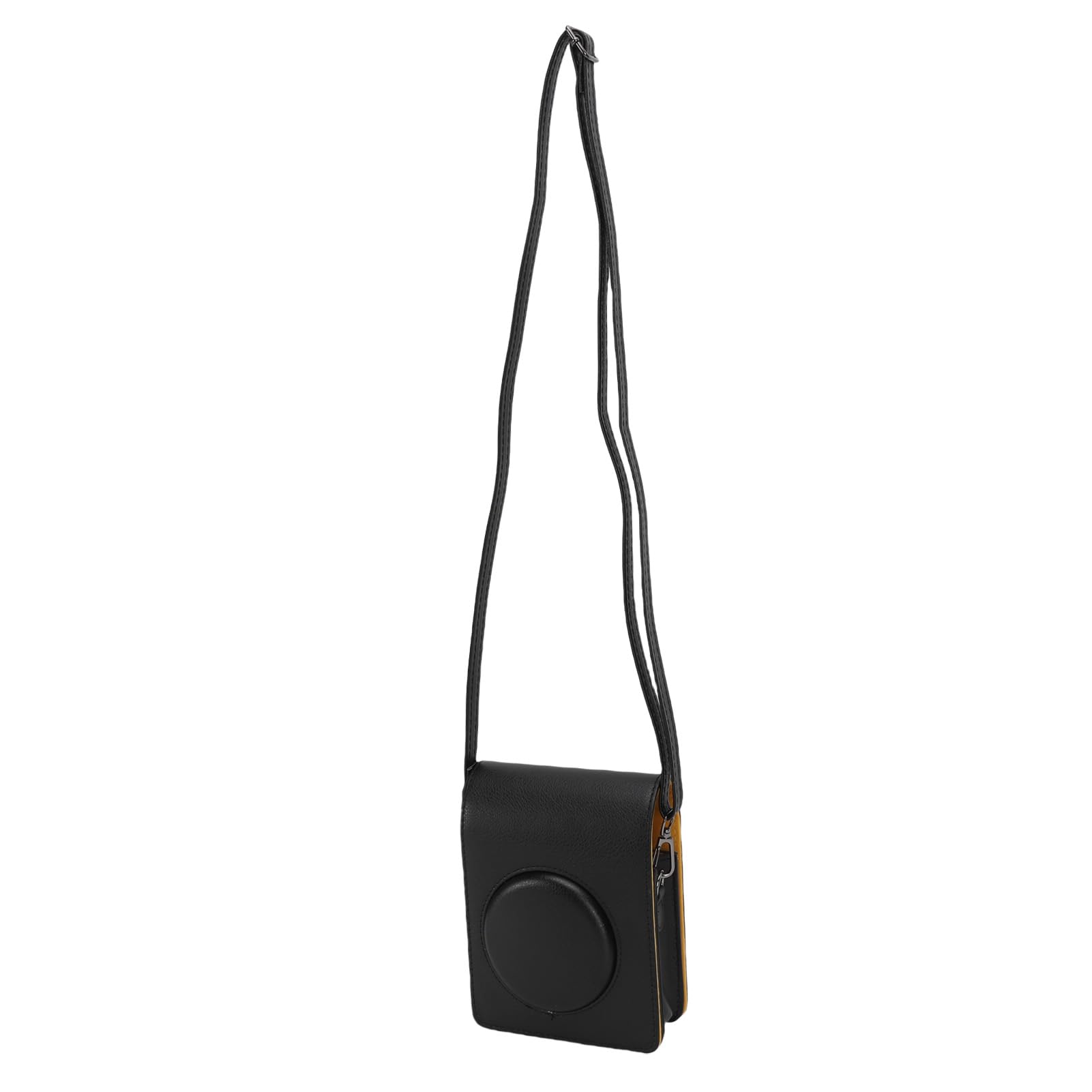 Custodia per Fotocamera Istantanea Borsa da Trasporto in Pelle PU con Tracolla Custodia Protettiva per C300R con Apertura Frontale e Accesso di Ricarica per i Viaggi (BLACK)