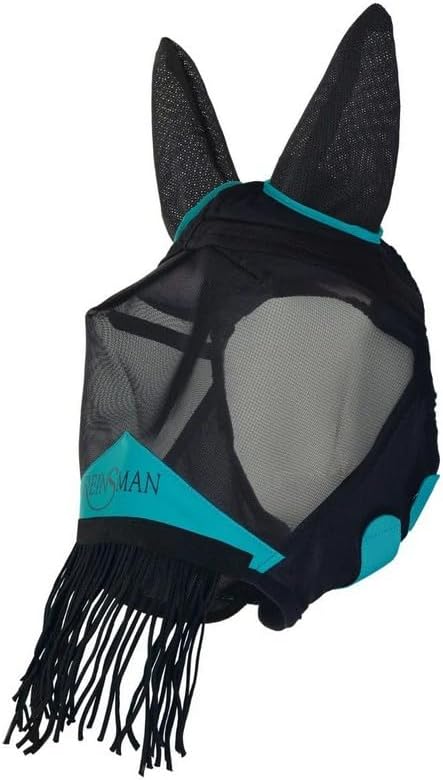 Reinsman Guardian Fly Mask with Ears and Fringe