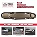 AUTEX 1pcs Exterior Rear Left/Right Driver/Passenger Side Replacement Door Handle Compatible with Sienna 1998 1999 2000 2001 2002 2003 3.0L 2995CC 80359 6923008020C0
