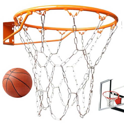 Filet de basket-ball antirouille en acier résout les ruptures de filet