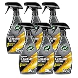 Turtle Wax Hybrid Solutions Ceramic Wet Wax, Spray on Car Wax for 1-Step High Gloss Shine and Ceramic Coating Protection for Paint, Wheels,Glass and More, Extreme Water Beading, 26 oz (Pack of 6)