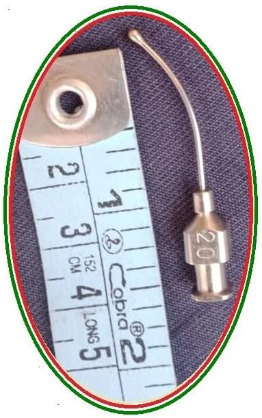 Birds' Park Oral Gavage cannuala for Mouse Size:20Gx1-Good for Small MiceRat by FedEx, White