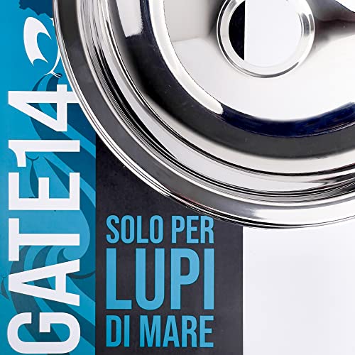 GATE14® Round Hemispherical Polished Stainless Steel Sink 1 Bowl 5 L, 260 month - Image 3