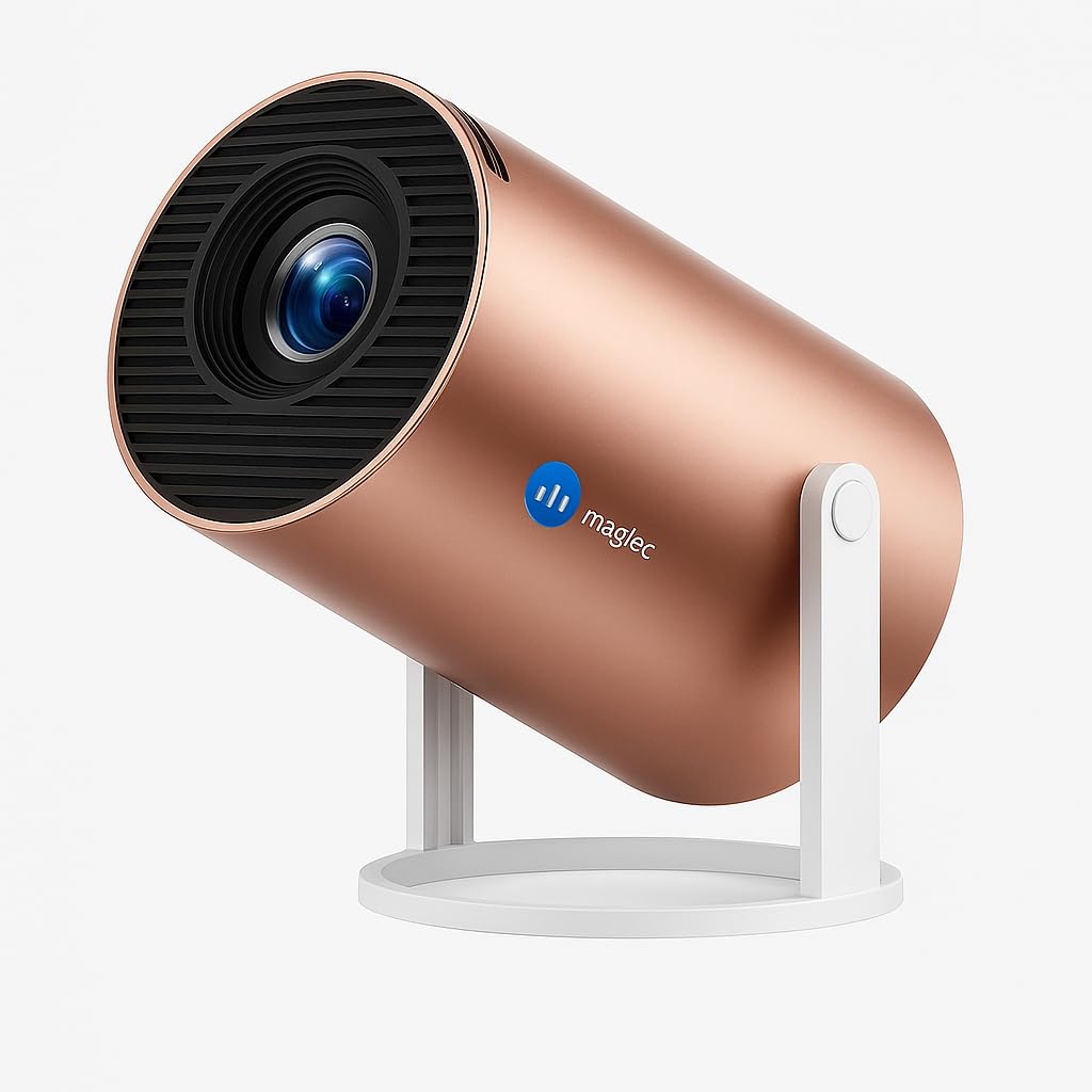 Maizic Smarthome Rose 2X Smart Projector, 13.0 Android Projector Embedded on 950S Chip, 1080p & 4k Support, Automatic & 4D Keystone with Netflix, Prime, WiFi & BT, 800P Native, Screen Mirroring-image-7