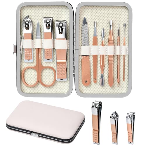 Image of Christmas Stocking Stuffers for Women Nail Clippers Manicure Kit Care Tools