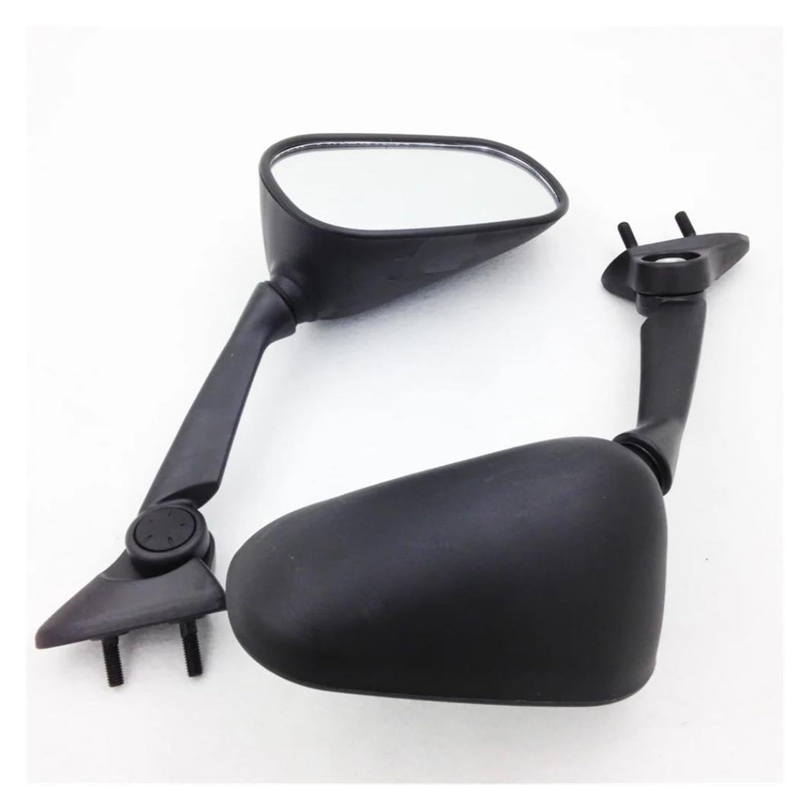 Espejos retrovisores moto acabados de precisión YZF R1 2009-2012 espejo motocicleta negro