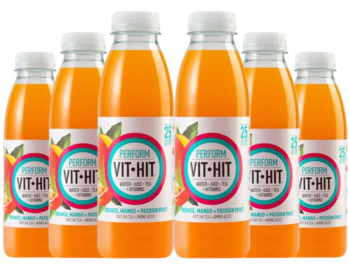 Vit Hit Juice 500ml (6, Perform - Mango & Passionfruit)