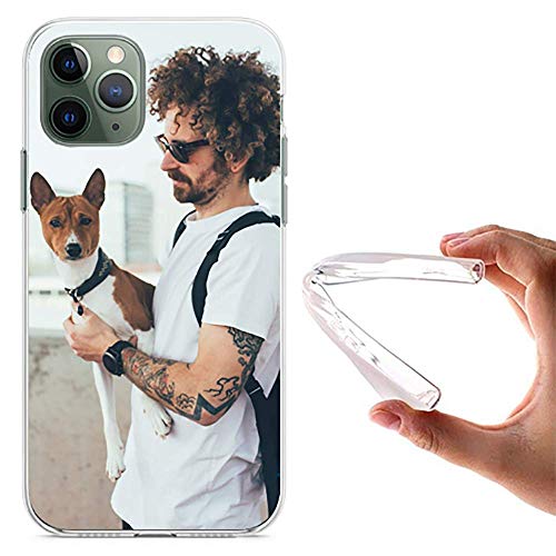 APRIL - Funda Personalizada iPhone 11 Pro con la Foto y el Texto Que Quieras