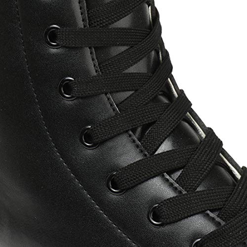 Jessie KAKY549914_6147678 Pu Leather Roller Skates Roller Skates For Women Outdoor And Indoor Adjustable Four-Wheel Premium Roller Skates thumb #8