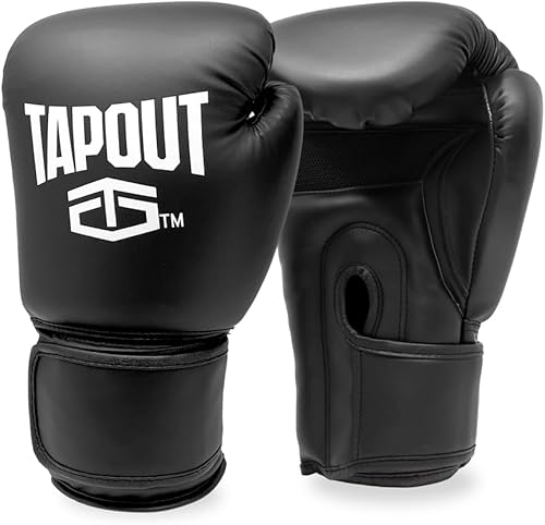Miniatura 2 de TAPOUT Juego de boxeo  Guantes de 10 onzas, sombrero, dos envolturas de mano, un protector bucal, bolsa de malla  Equipo de entrenamiento completo