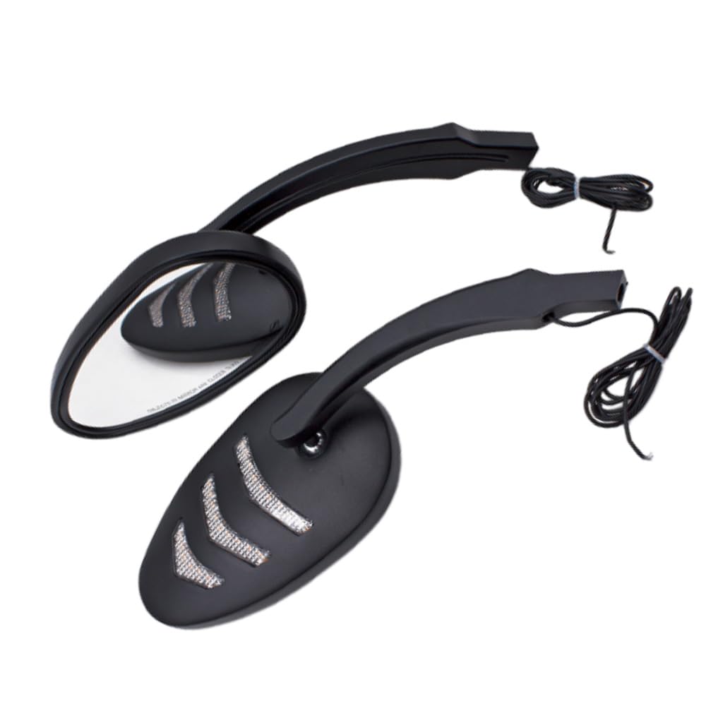 1 Pair Motorcycle Rear View Mirrors For Yamaha YQ50 Aerox MBK Nitro Xt600 Nvx155 Aerox155 Nvx Aerox 155 Back Side Convex Mirror I3170083933 - View #7