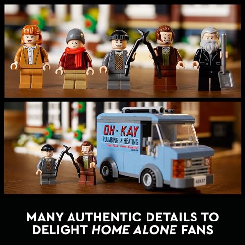 Ideas Home Alone 21330 Building Kit; Buildable Movie Memorabilia; Delightful Gift Idea for Millennials (3,955 Pieces) - Lego - Immagine 3