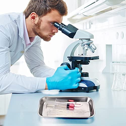 4 Pezzi Vassoio da Laboratorio, Vassoio Medico