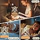 CENOVE Personalisiertes Nachtlicht für Babys, Elf Individuelle Nachttischlampe für Kinder, Personalisierte Geschenke Kinder, Babygeschenk, Geschenk zur Geburt