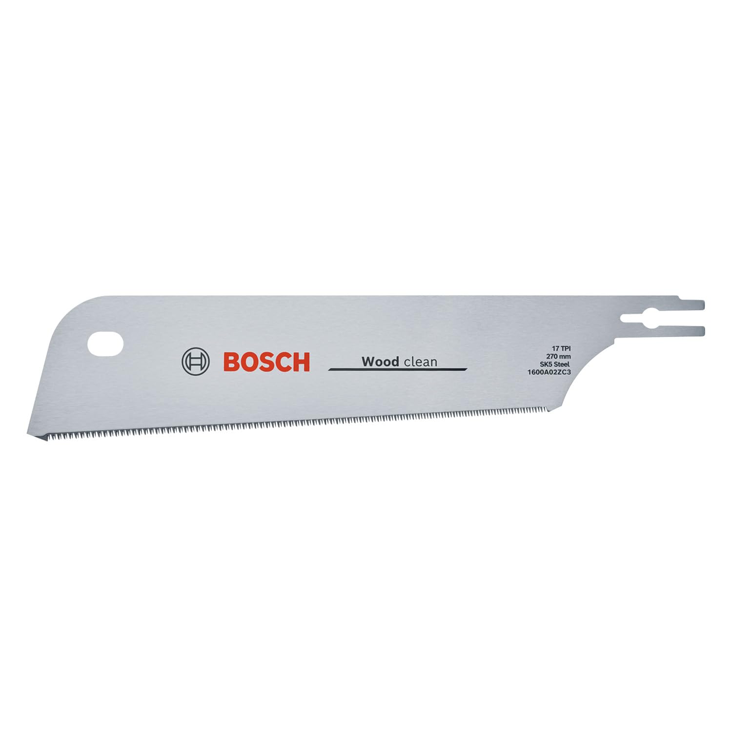 Bosch Kataba/Dozuki Saw Blade 270mm (Replacement Blade for Bosch Japanese Saws Kataba and Dozuki 270mm; for Wood and Plastic; Clean Cuts; Fine Teeth; 17TPI; 3PT; SK5 Steel)