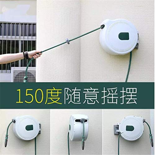 Release Automatische telescopische herstel slanghaspel wasstraat waterpistool waterleiding opbergrek thuis hogedruk mondstuk borstel (Size : 30m) - Image 4