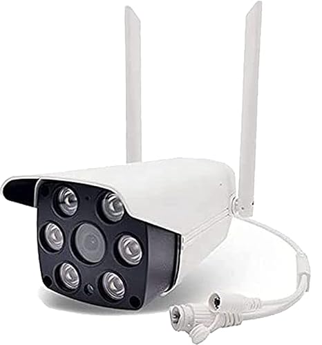 PKST 4G Sim CCTV Camera1080p IP66 Waterproof Outdoor Camera with Colored Night Vision and Motion Detection | Supports Two Way Audio and Motion Detection