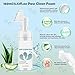 Dog Paw Cleaner Hundepfotenreiniger Haustier Pfote Reinigungsset mit 150ml/5.12fl.oz Sauberer Schaum Mikrofaser Handtuch Füße Balm Elektrische Pfote Trimmer mit LED Licht Nagelknipper