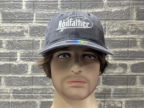 Image of Embroidered Adjustable Baseball Hat for Men Women, Washed Cotton | Premium Embroidery Design, Adjustable Metal Buckle Closure, Simple Lifestyle Wear
