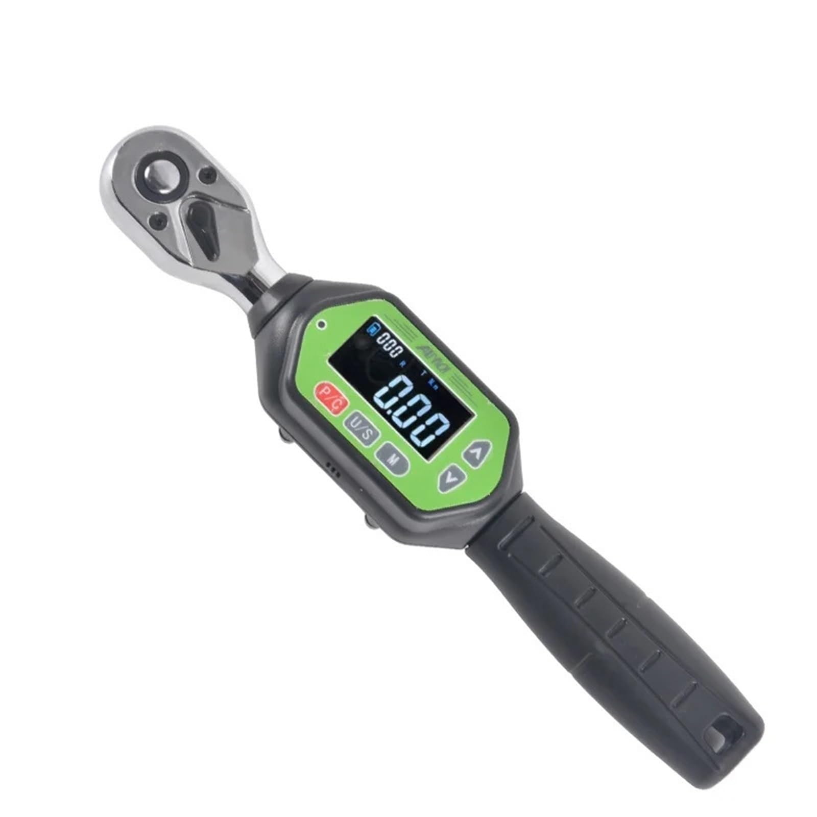 WPYOPBZCC AWM 1/4,3/8,1/2 Portable Wrench Bidirectional Ratchet Head Mini Digital Wrench(AWM-30)
