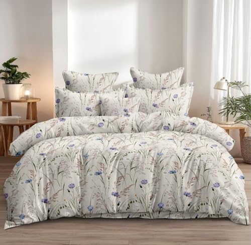Image of 250 TC Premium 7D Printed Cotton Feel Elastic Fitted Single Size Bedsheet with 1 Pillow Covers |48 inch x 72 inch| Fits up to 6-Inch Mattress |Jon