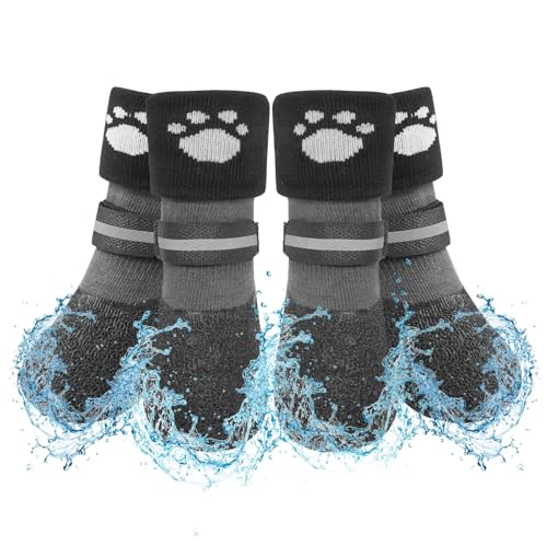 SCENEREAL Anti Slip Dog Socks
