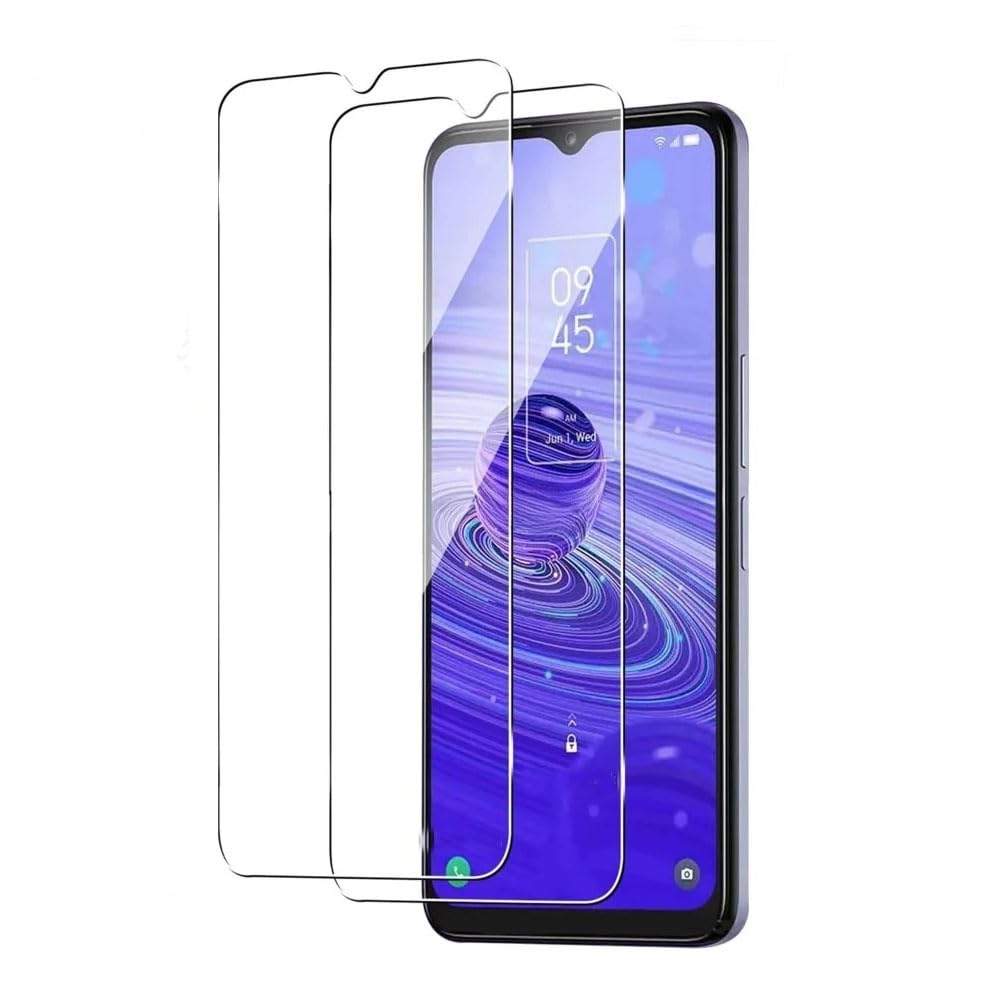 passapn 2Pcs Screen Protector Tempered Glass Guard Film for Xiaomi Redmi 12 13 13C 12C (For Redmi 13C)
