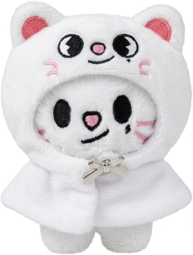 1 PCS Skzoo Keychains 4.7 Inches Straykids Merch Plush Keychains SKZ Set Key Pendant-Wolf Chan