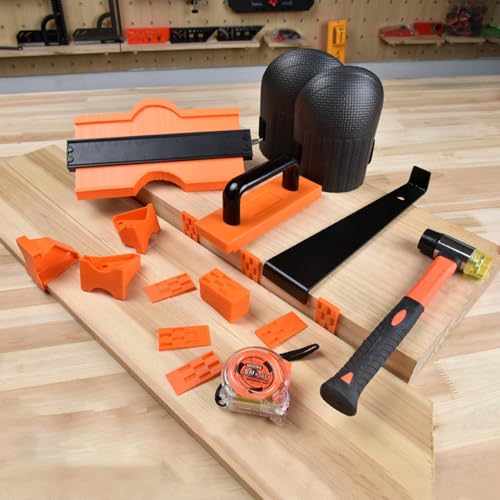 Outils de revêtement de sol en plancher kit de réparation et pose stratifié