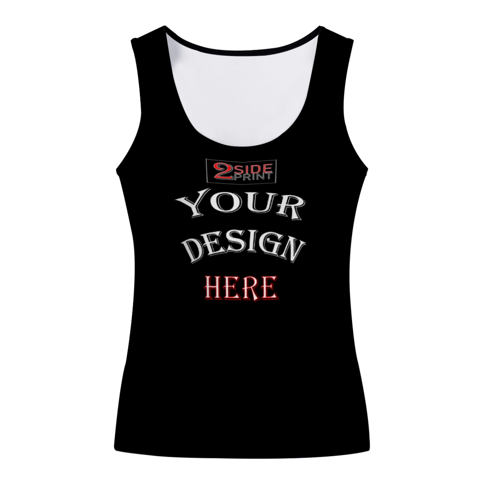 Custom Tank Tops for Women Personalized Tank Tops with Logo Name Picture Design Your Own Customized Sleeveless Shirt
