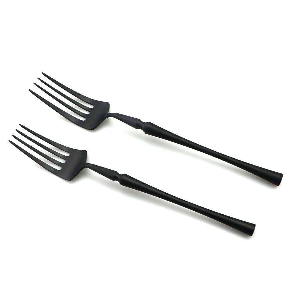 Amazon | JASHII 高級マットブラック食器5点セット - 食器洗い機対応