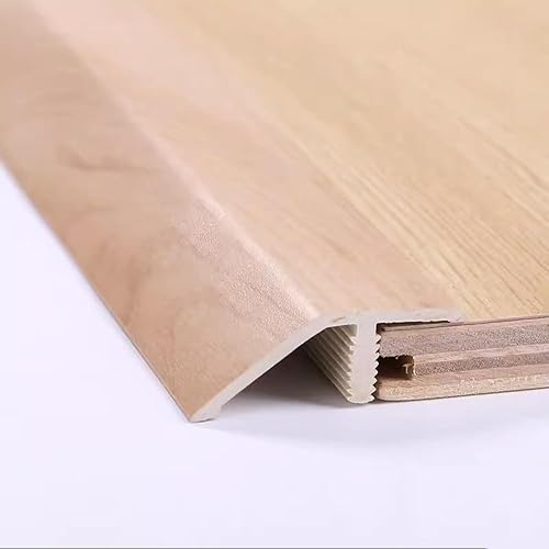 Miniatura 7 de HCZION Rampa de umbral para puertas, tira de transición de suelo de PVC, tiras de transición para puerta, tira de transición adhesiva para pisos,