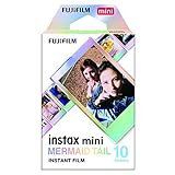 富士フイルム(FUJIFILM) インスタントカメラ チェキ用フィルム 10枚入 絵柄 (マーメイドテイル) INSTAX MINI MERMAID TAIL WW 1