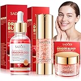 Crema Sangre de Dragon 3 Piezas, Crema Anti-Edad+Suero Antiarrugas Sangre de Dragón+crema Hidratante, Dragon 's Blood Easy Cream, Reafirmante, Piel Hidratante, Ilumina el Tono de la Piel